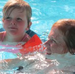 CAMPING NEWS – Having fun for young & old at our family swimming pool !!